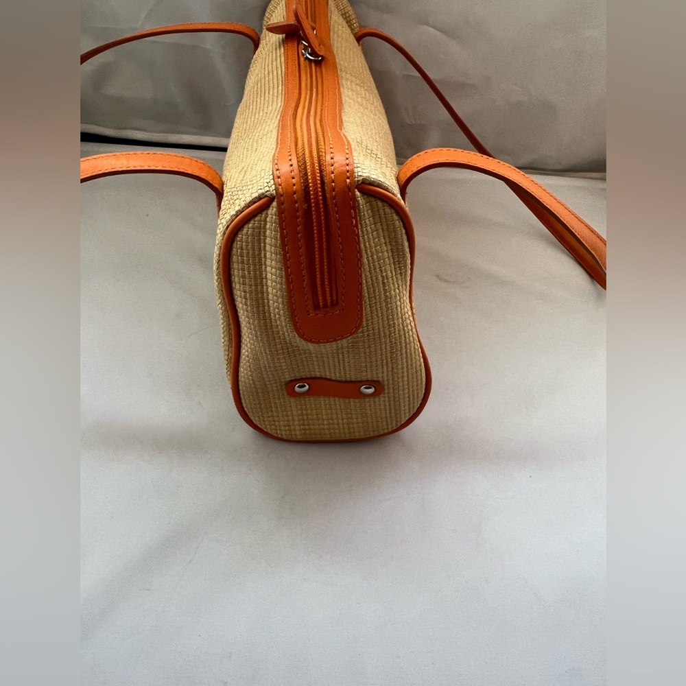Preston & York Orange and Tan Shoulder Bag - Picture 7 of 13